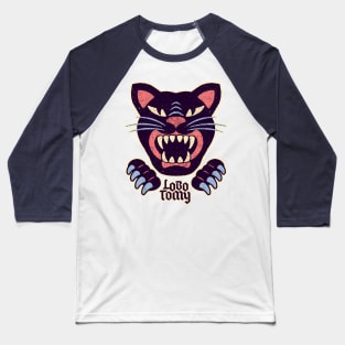 FIERCE PANTHER by Lobo Tomy Baseball T-Shirt